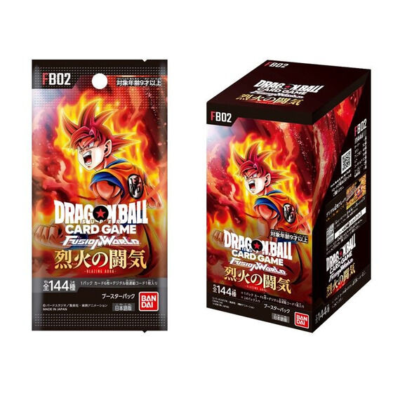 dragon ball super card game fusion world fb02 Pre-Order] Dragon Ball Super Card Game Fusion World Blazing Aura Box