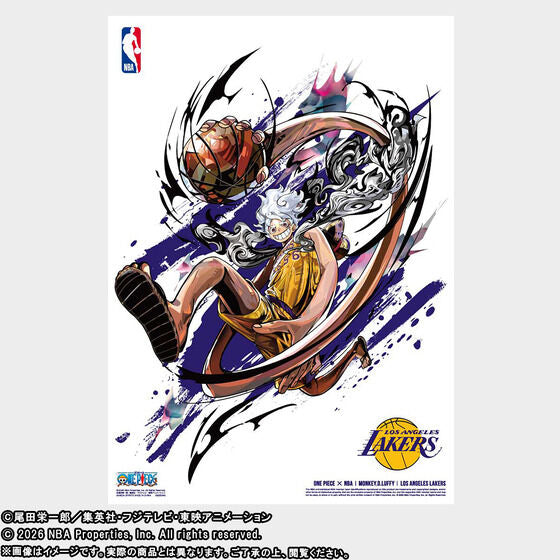 ONE PIECE × NBA MINI POSTER SET Japan version | PREMIUM LUNA PARK