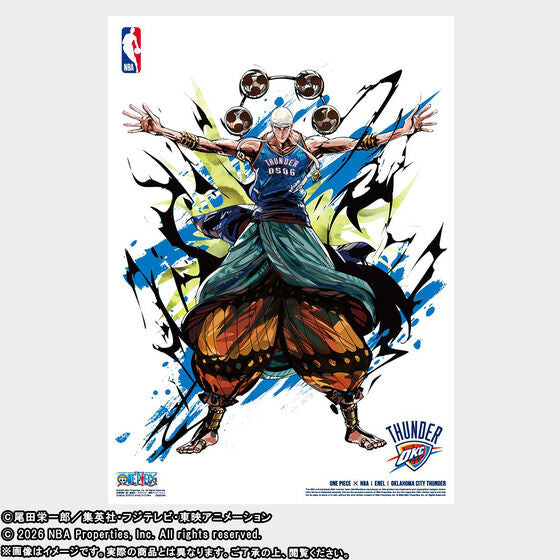 ONE PIECE × NBA MINI POSTER SET Japan version | PREMIUM LUNA PARK