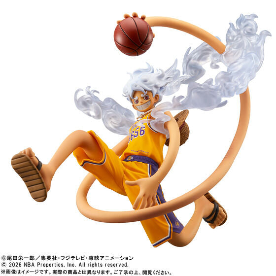 ONE PIECE × NBA MASTER STARS PIECE THE MONKEY. D. LUFFY GEAR5 LOS
