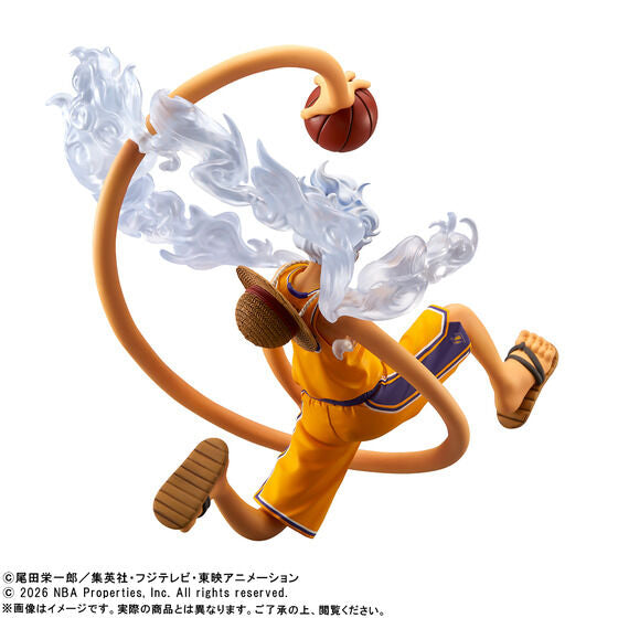 ONE PIECE × NBA MASTER STARS PIECE THE MONKEY. D. LUFFY GEAR5 LOS