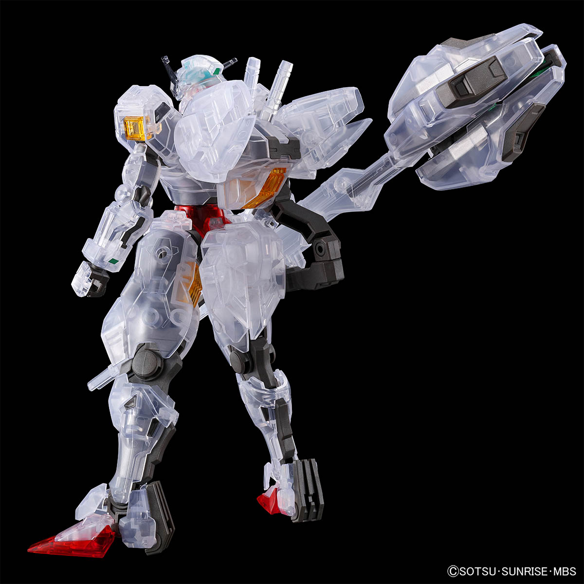 HG 1/144 Gundam Base Limited Gundam Calibarn (Clear Color) Japan