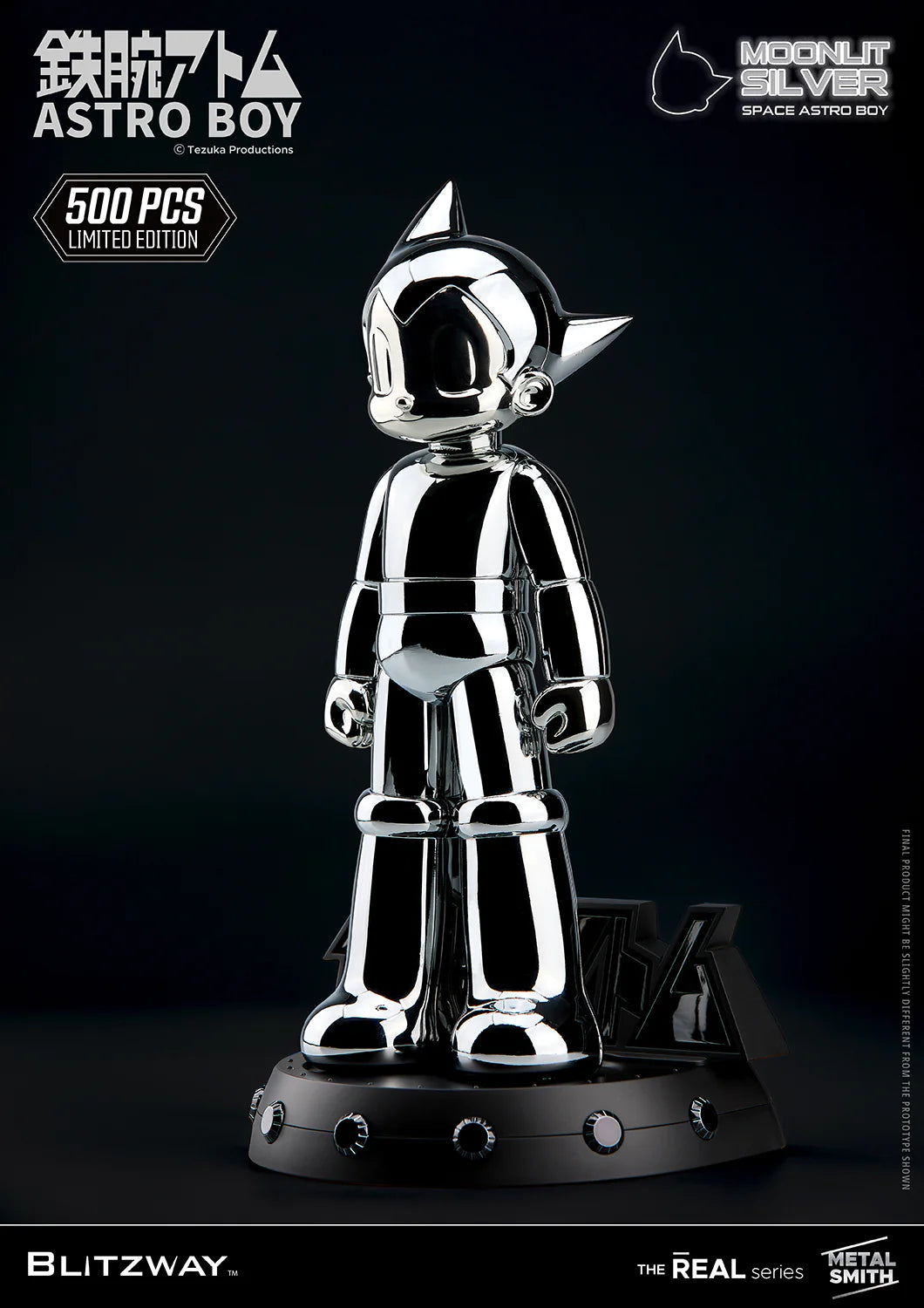 BLITZWAY Astro Boy Chrome Plated Ver. (Moonlit Silver) Japan BLITZWAY Astro Boy Chrome Plated Ver. (Moonlit Silver) Japan