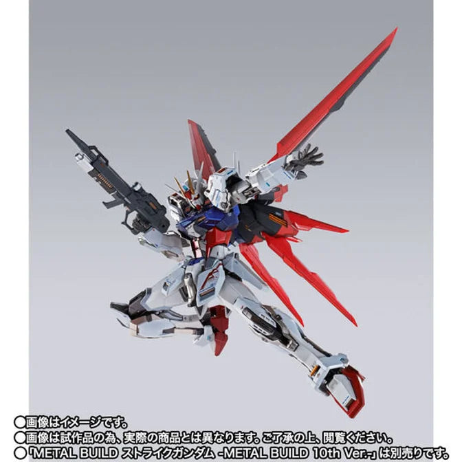 METAL BUILD Strike Gundam 10th Ver. & Aile Striker 10th Ver. set Japan |  PREMIUM LUNA PARK