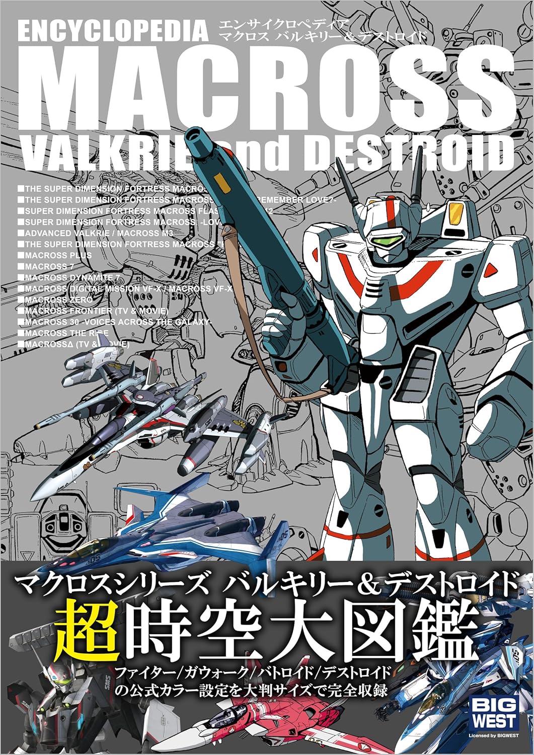 Encyclopedia Macross Valkyrie & Destroid Japan version | PREMIUM