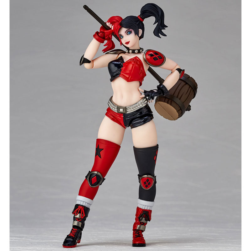 Kaiyodo Revoltech Amazing Yamaguchi Harley Quinn Red x Black Ver