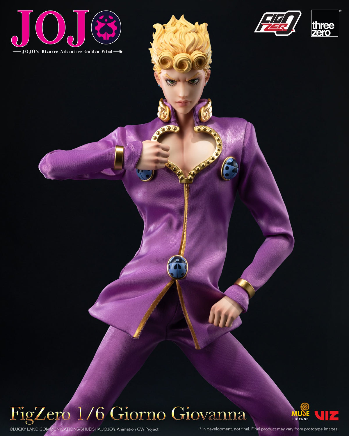 JoJo's Bizarre Adventure: Golden Wind FigZero 1/6 Giorno Giovanna