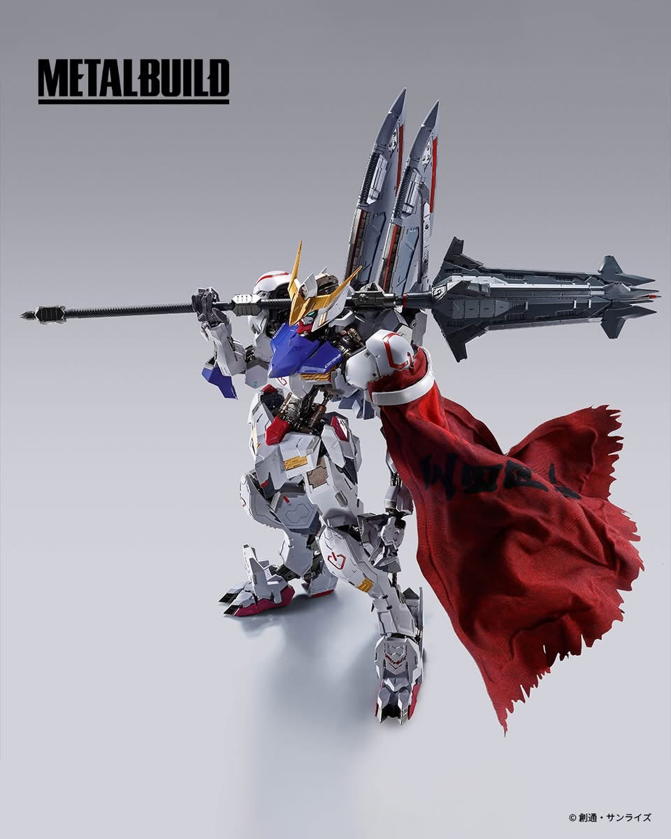 METAL BUILD Gundam Barbatos (4th Form) + Boomerang Mace Japan