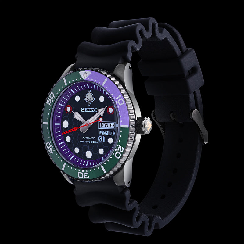 SEIKO/EVA-01 MODEL RADIO EVA 'THE 30' C038 EVA-01 DIVER'S WATCH