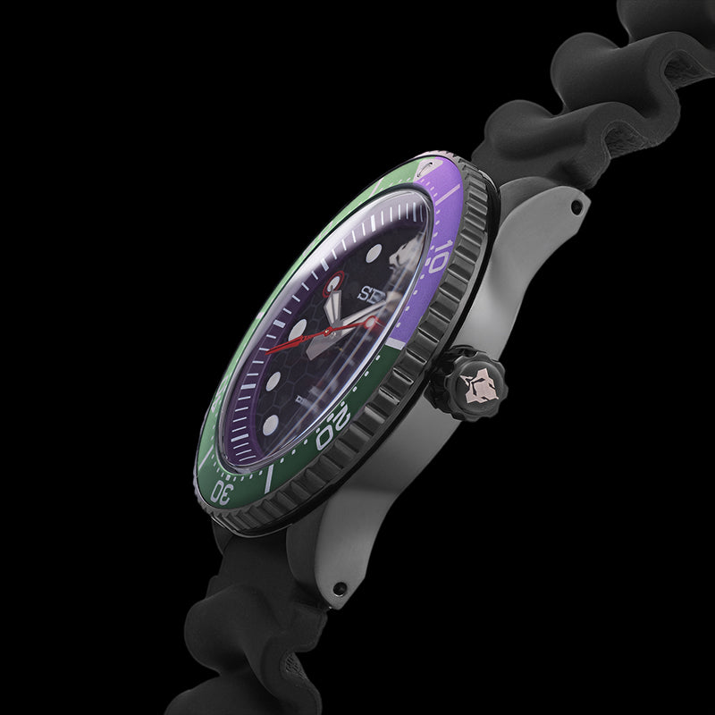 SEIKO/EVA-01 MODEL RADIO EVA 'THE 30' C038 EVA-01 DIVER'S WATCH