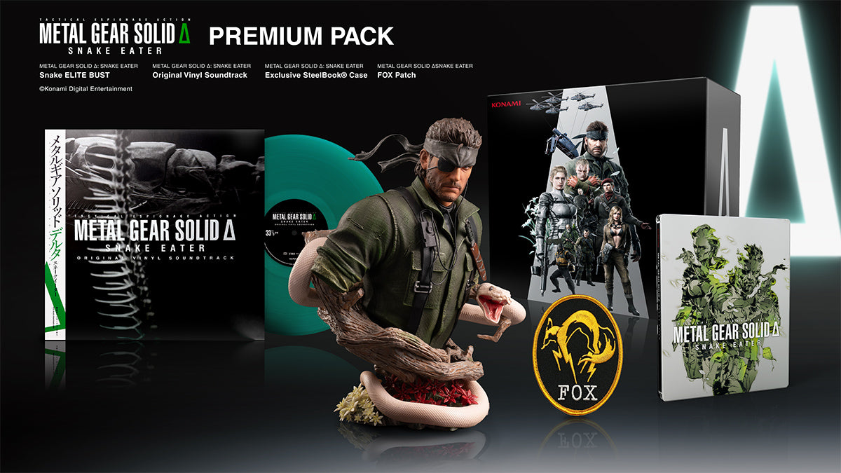 metal gear solid 5 gamestar METAL GEAR SOLID Delta: SNAKE EATER Premium Pack PlayStation 5 Game So