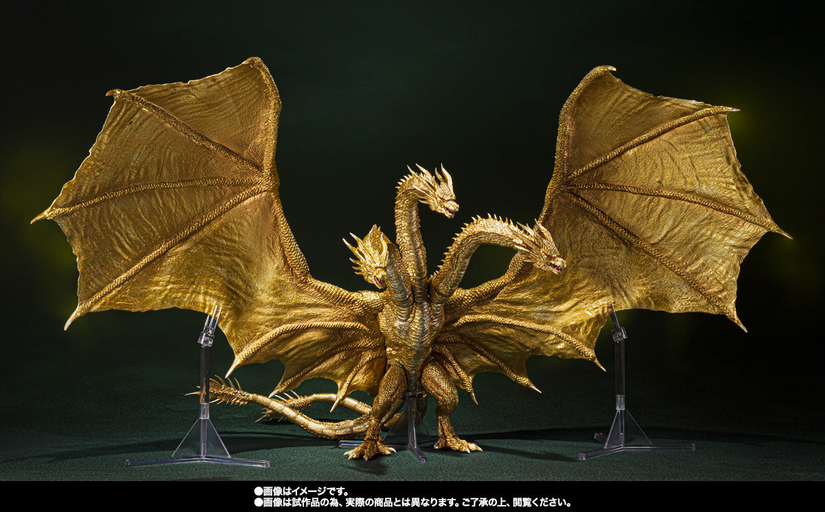 KING GHIDORAH(2019) フィギュア Godzilla King of the Monsters S.H.Monsterarts King Ghidorah 6.5