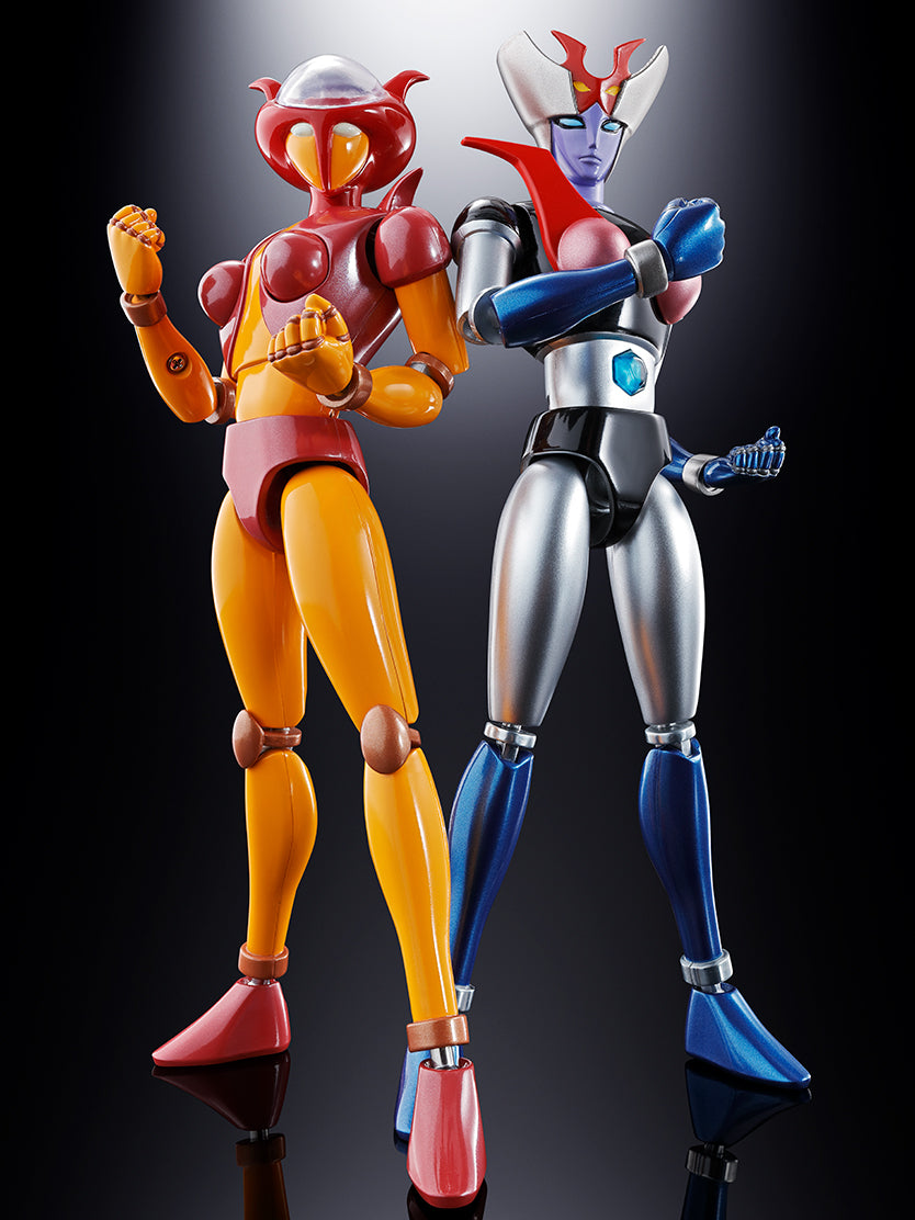 Soul of Chogokin GX-08R Aphrodai A VS Minerva X Japan version