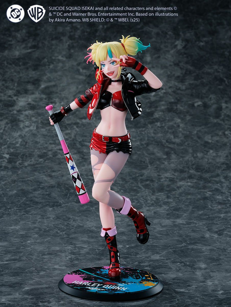 Kaiyodo Harley Quinn Suicide Squad Isekai Ver. 1/7 Scale Figure Japan version