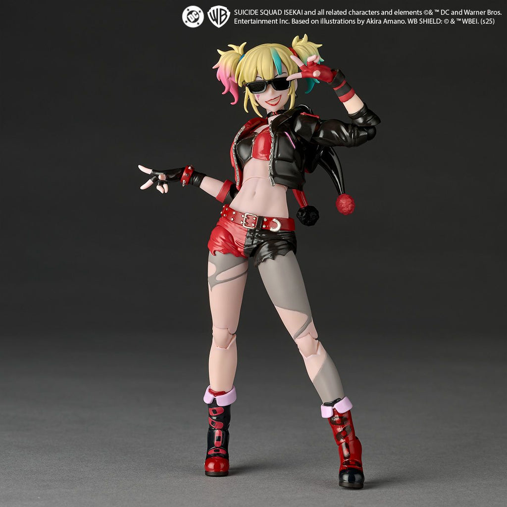 Kaiyodo Revoltech Amazing Yamaguchi Harley Quinn Suicide Squad Isekai Ver.