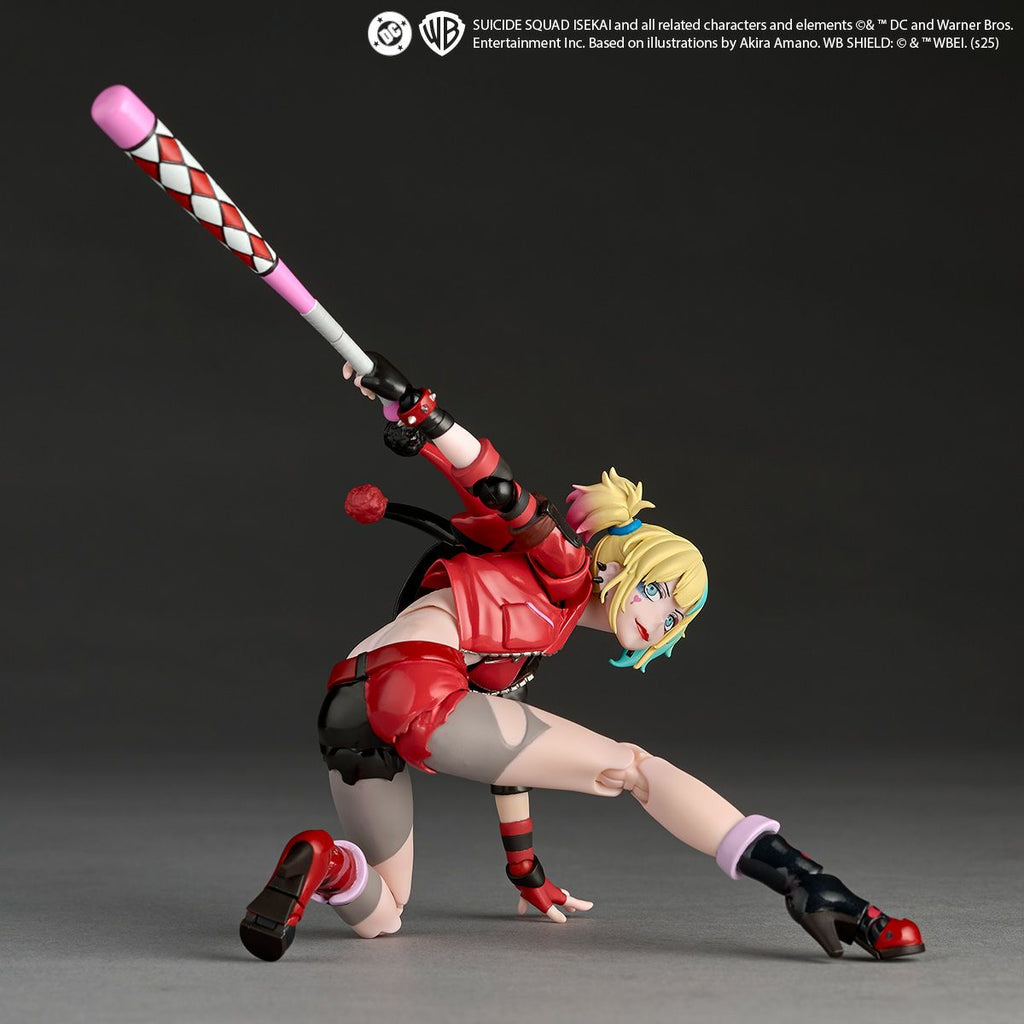 Kaiyodo Revoltech Amazing Yamaguchi Harley Quinn Suicide Squad Isekai Ver.