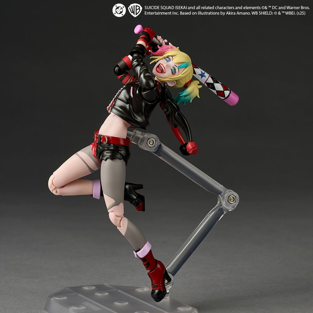 Kaiyodo Revoltech Amazing Yamaguchi Harley Quinn Suicide Squad Isekai Ver.
