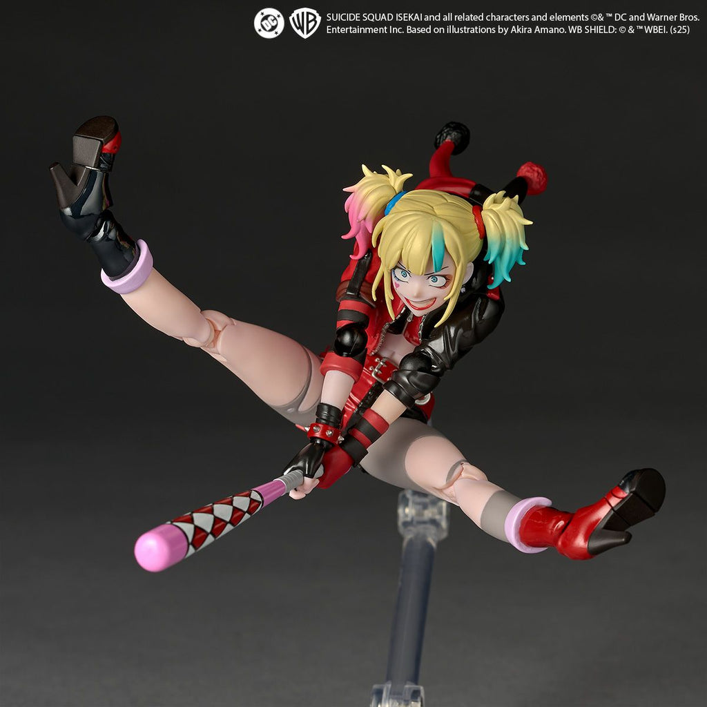 Kaiyodo Revoltech Amazing Yamaguchi Harley Quinn Suicide Squad Isekai Ver.