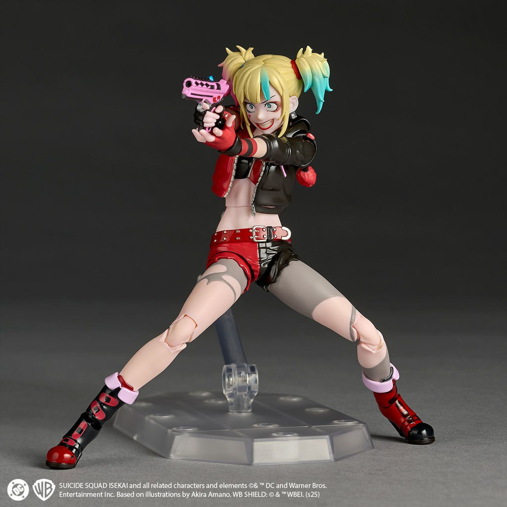 Kaiyodo Revoltech Amazing Yamaguchi Harley Quinn Suicide Squad Isekai Ver.