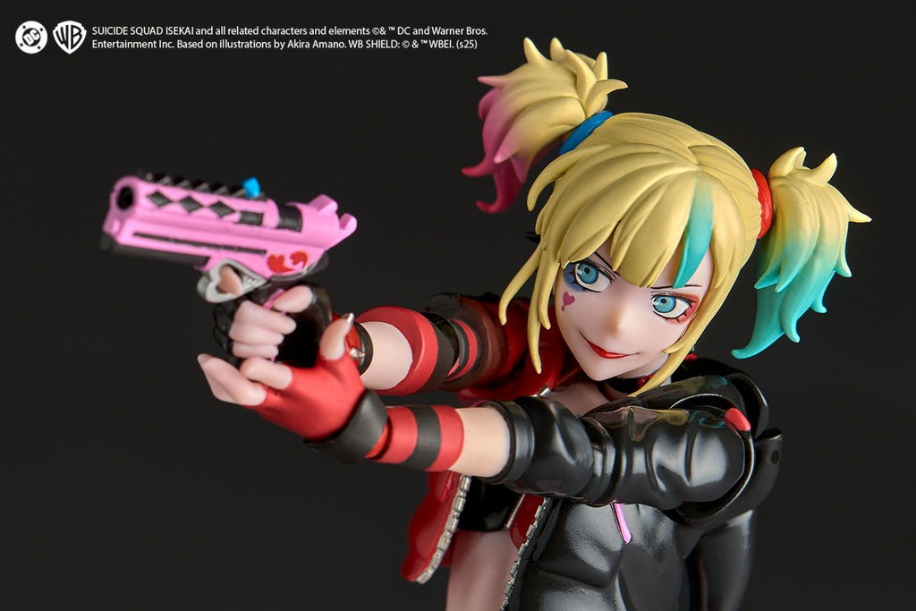 Kaiyodo Revoltech Amazing Yamaguchi Harley Quinn Suicide Squad Isekai Ver.