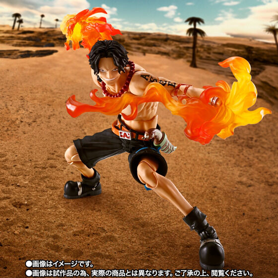 Bandai S.H.Figuarts Portgas D. Ace -Fire Fist- Japan version