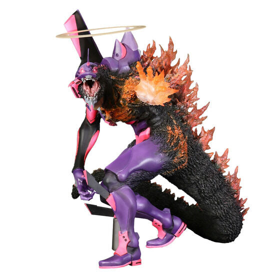 PLEX Godzilla vs. Evangelion Toho 30cm Eva Unit-01 Burning G Awakening Form