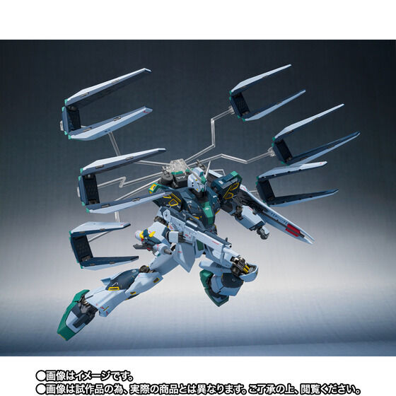 METAL ROBOT SPIRITS Ka signature SIDE MS Mass Production Nu Gundam (Fin Funnel)