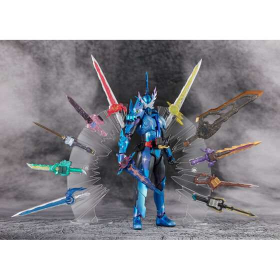 Bandai S.H.Figuarts Kamen Rider Xross Saber 10 Holy Sword Set Japan version