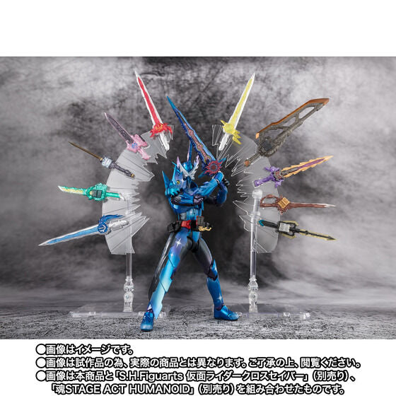 Bandai S.H.Figuarts Kamen Rider Xross Saber 10 Holy Sword Set Japan version