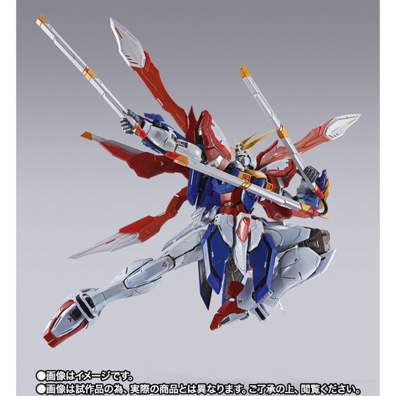 METAL BUILD God Gundam & God Gundam Second Japan version