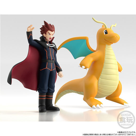 Pokemon Scale World Kanto Region Lance & Dragonite Japan version