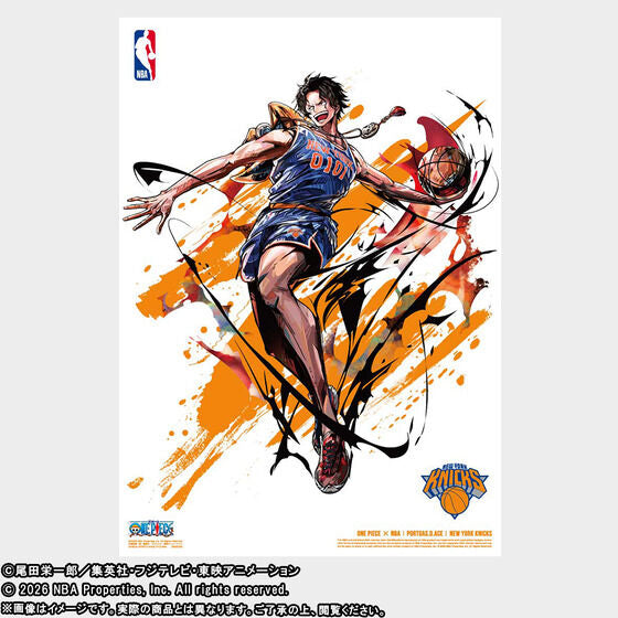 ONE PIECE × NBA MINI POSTER SET Japan version | PREMIUM LUNA PARK