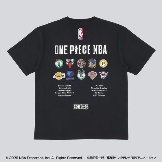 ONE PIECE × NBA T-Shirts - Group Art Japan version | PREMIUM LUNA PARK