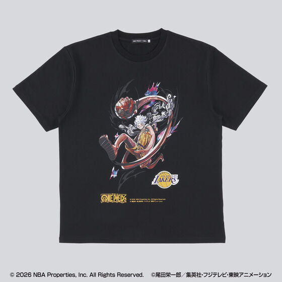ONE PIECE × NBA T-Shirts - Los Angeles Lakers Japan version