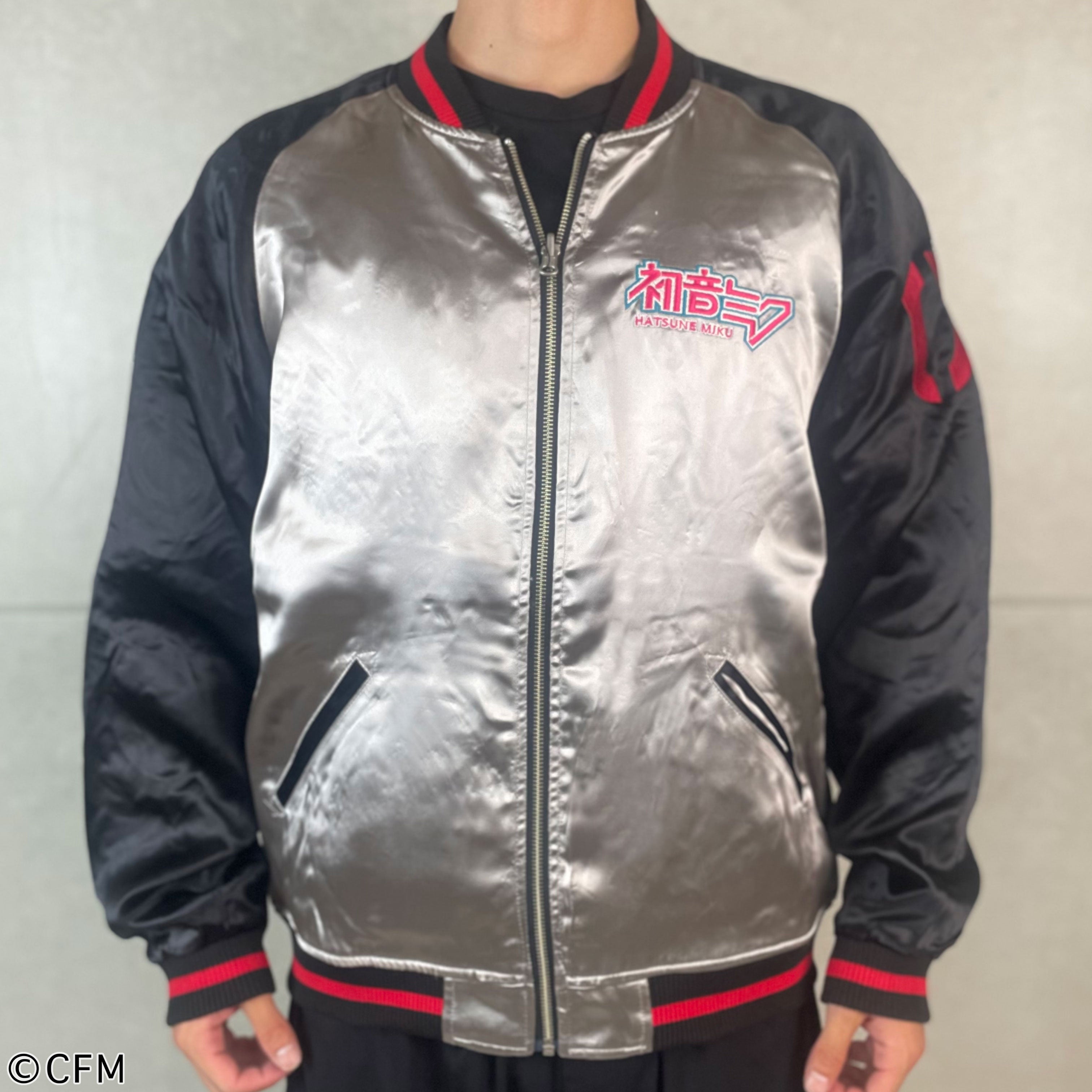 【超美品・希少】Japan Jacket Karakuri Tamashii Hatsune Miku Reversible Sukajan Jacket Japan