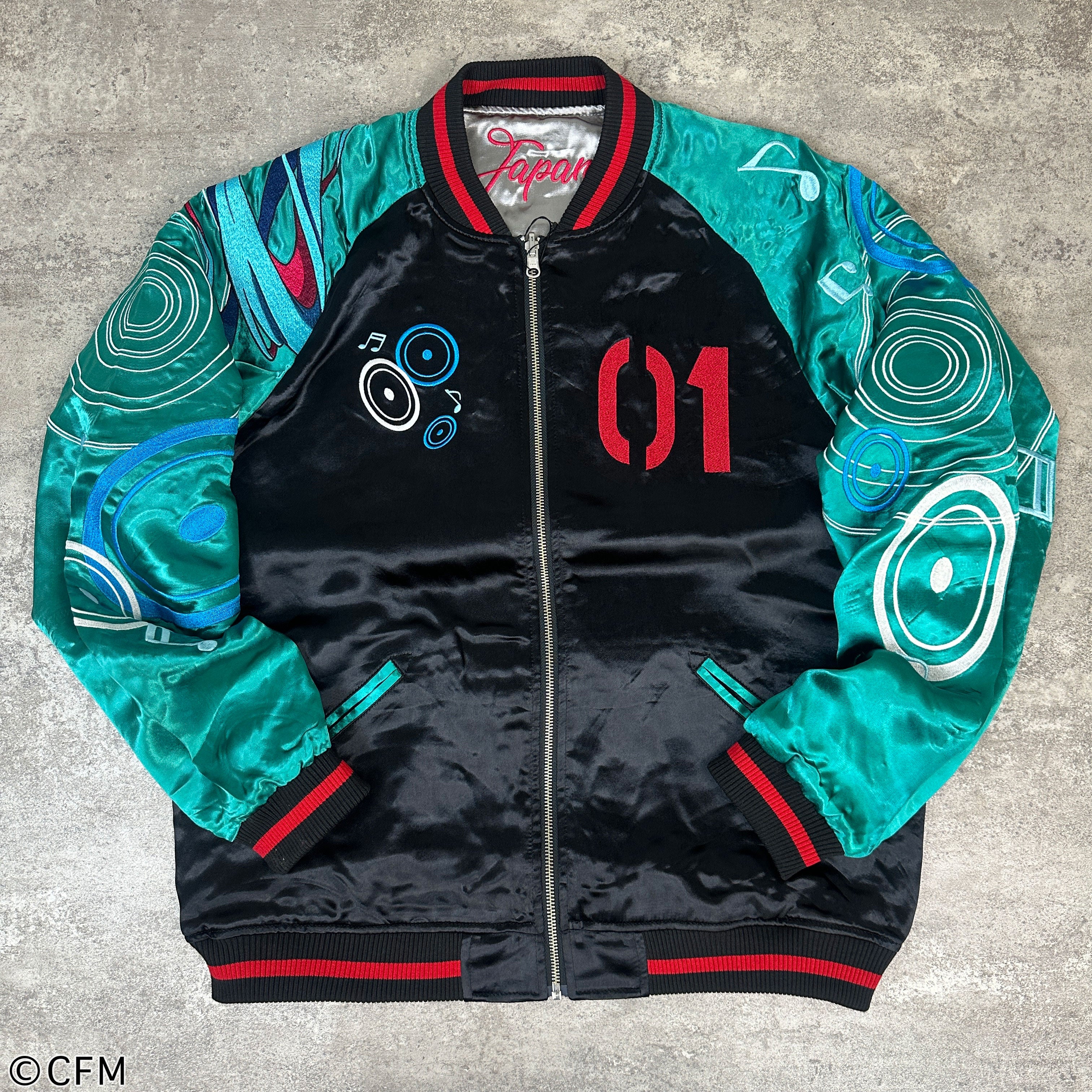 Karakuri Tamashii Hatsune Miku Reversible Sukajan Jacket Japan