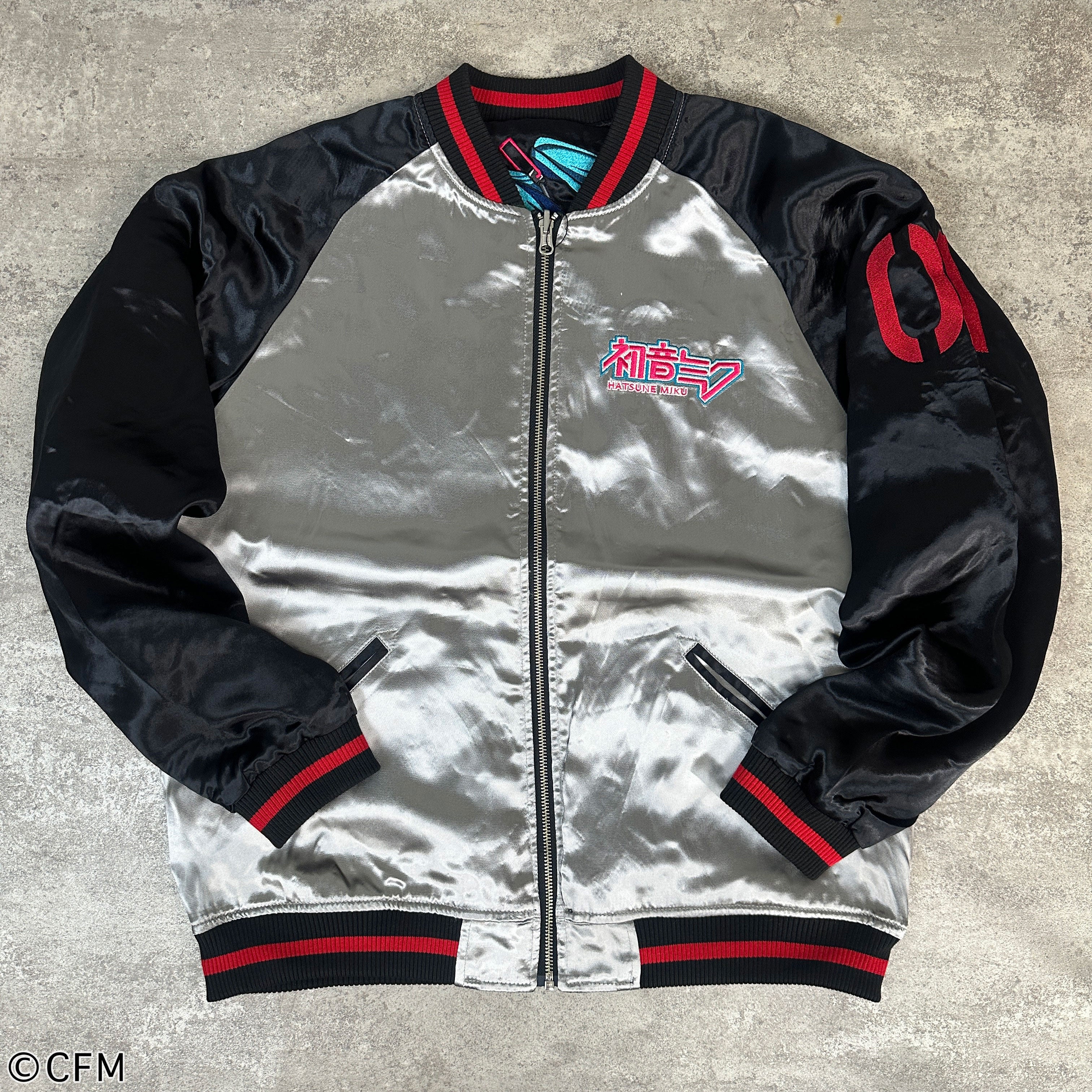 Karakuri Tamashii Hatsune Miku Reversible Sukajan Jacket Japan