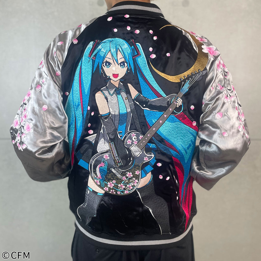 Karakuri Tamashii Hatsune Miku Reversible Sukajan Jacket (Sakura