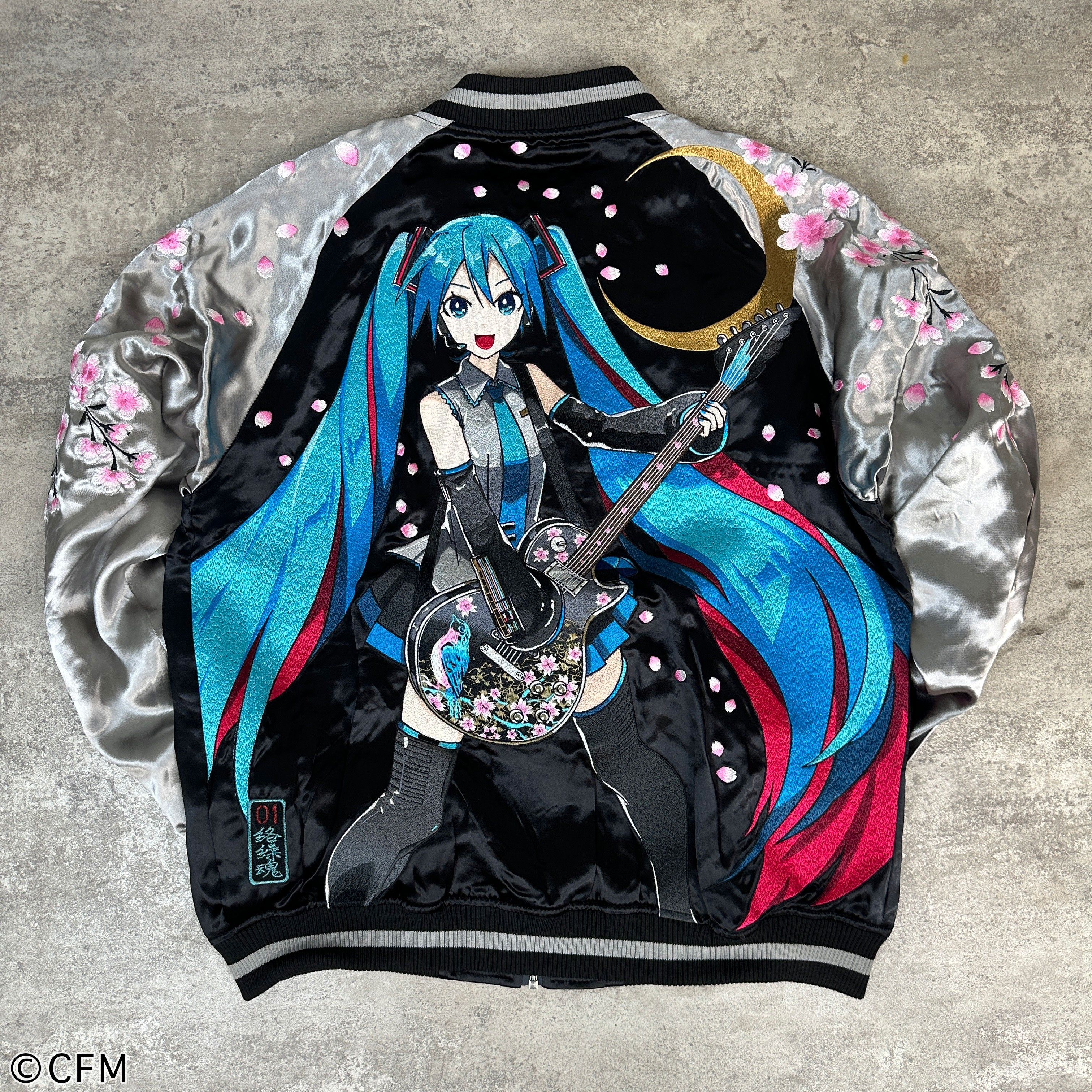 Karakuri Tamashii Hatsune Miku Reversible Sukajan Jacket (Sakura