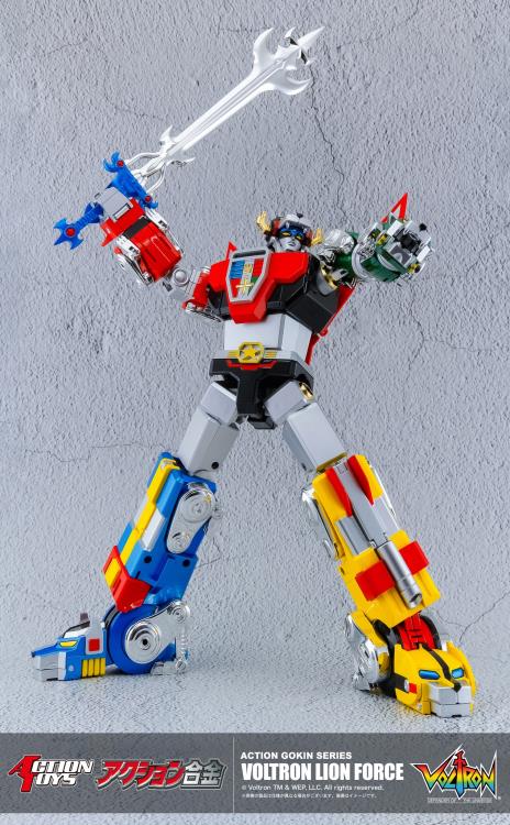 ART STORM Action Toys Voltron Lion Force Japan version