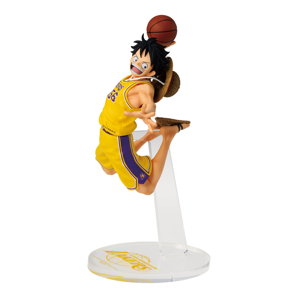 ONE PIECE ×NBA LOS ANGELES LAKERS レイカーズ ONE PIECE ×NBA MASTER STARS PIECE THE MONKEY.D.LUFFY LOS ANGELES
