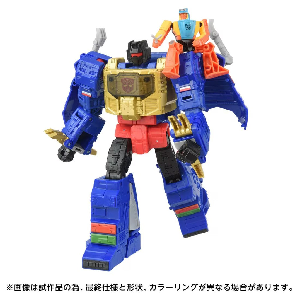 Transformers AOTP-09 Grimlock (G2 Universe) & Wheelie Japan version
