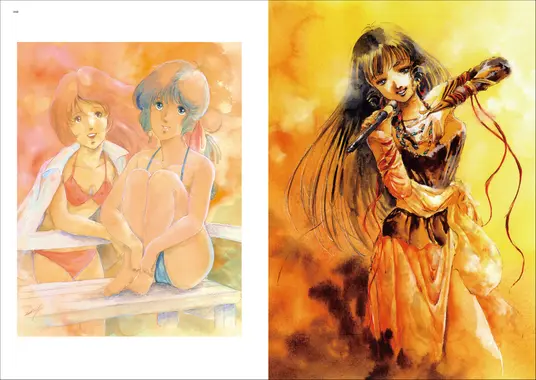 MIKIMOTO HARUHIKO Art Book MACROSS Japan version