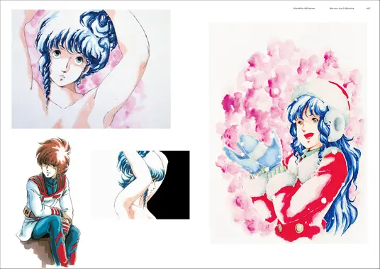 MIKIMOTO HARUHIKO Art Book MACROSS Japan version