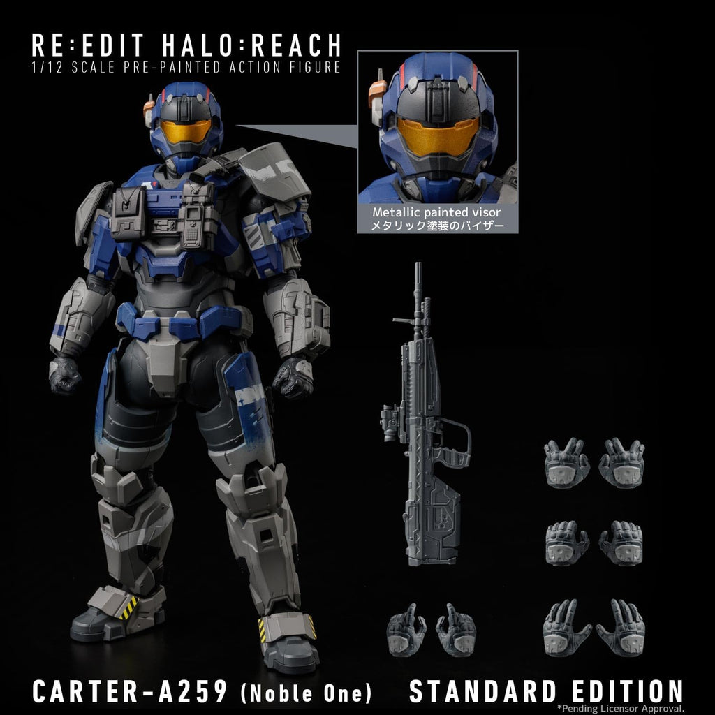 1000toys RE:EDIT HALO:REACH 1/12 SCALE CARTER-A259 (Noble One) Japan version