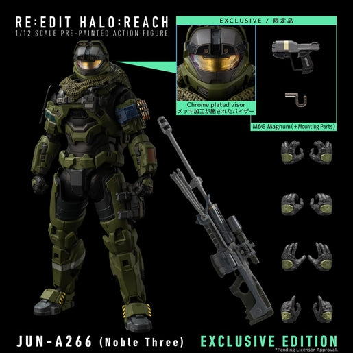 1000Toys RE:EDIT HALO: REACH 1/12 SCALE JUN-A266 (Noble Three) EXCLUSIVE EDITION