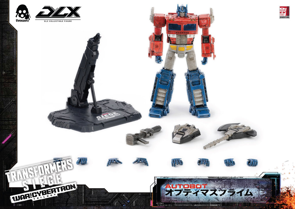 threezero Transformers: War For Cybertron Trilogy: Siege DLX Optimus Prime