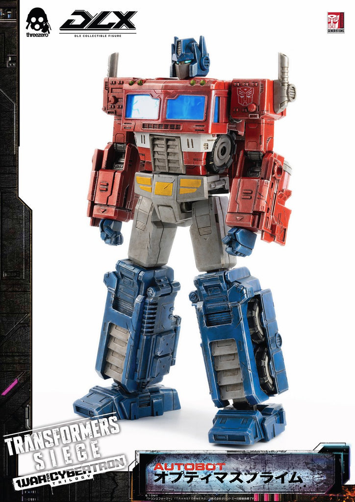 threezero Transformers: War For Cybertron Trilogy: Siege DLX Optimus Prime