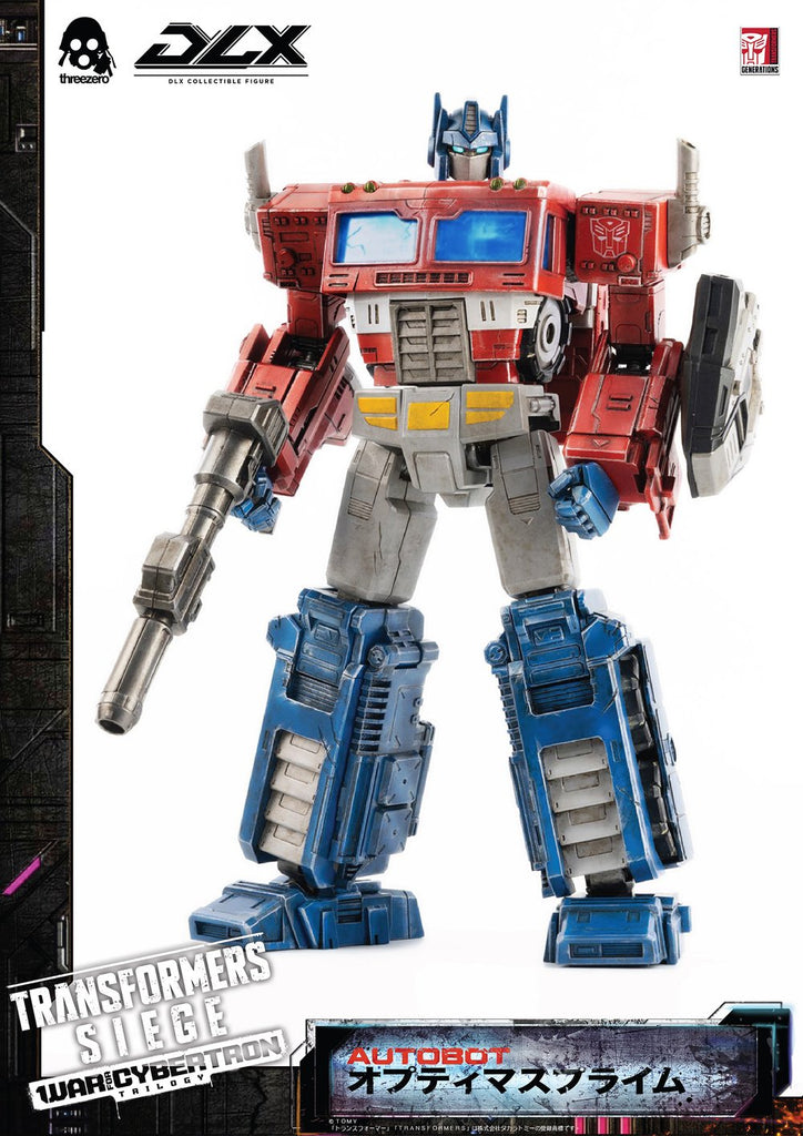 threezero Transformers: War For Cybertron Trilogy: Siege DLX Optimus Prime