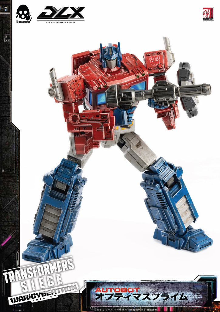 threezero Transformers: War For Cybertron Trilogy: Siege DLX Optimus Prime
